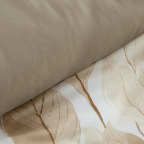 Спално бельо Dafne Design 91 с цветя двулицево меко с цип