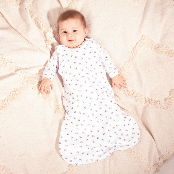 Спален чувал Nicol 220043 100% памук цветя 0–9 месеца бебе