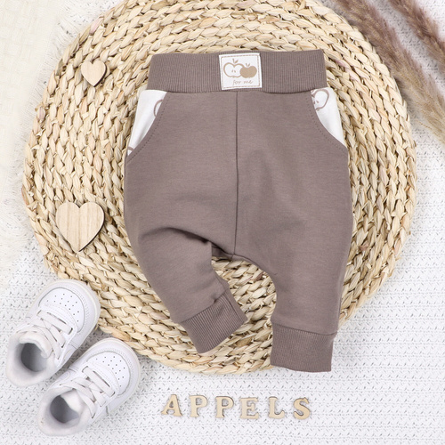 ABN-5304/CZE Спортни панталони Happy Apples Nini от органичен памук