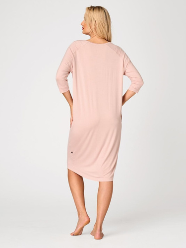 Дамска нощница Key LND 731 кайсия от вискоза с 3/4 ръкав