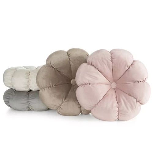 Цвете 41 Декоративна възглавница цвете европердета сребристо