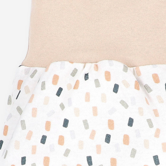 ABN-5331/KRE Спален костюм Nini от органичен памук, кремав