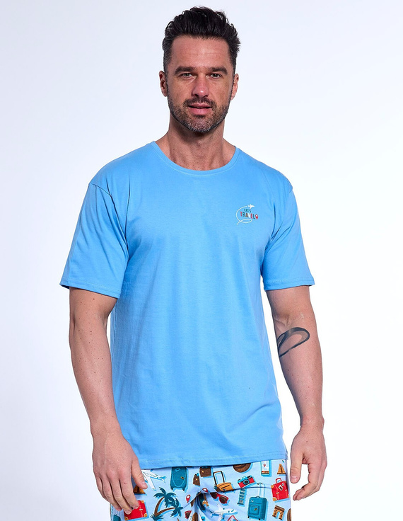 326/174 Travel Мъжка пижама Cornette blue