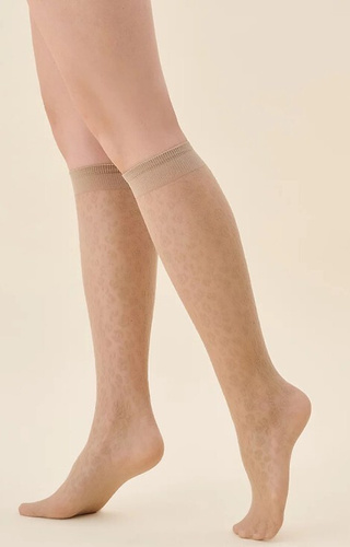 575 Esma Чорапи до коляното 20 den Gabriella - бежови