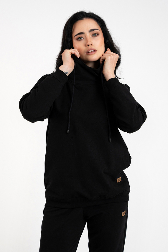 Дамска блуза Malmo Италианска мода - черна