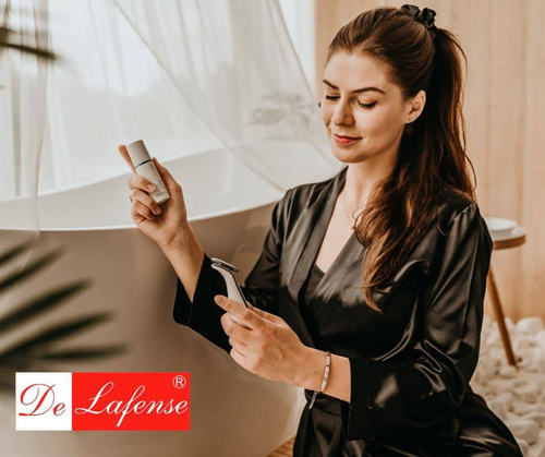 797 Дамски халат Classic Forex - черен