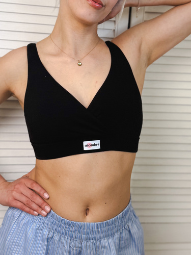 Milk&Love Mombri Klasyk непромокаем сутиен за кърмене black