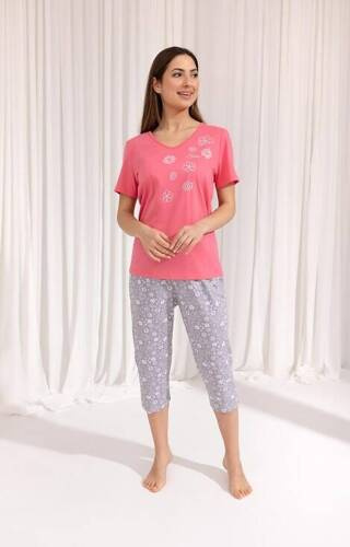 696 Дамска пижама Regina - розова