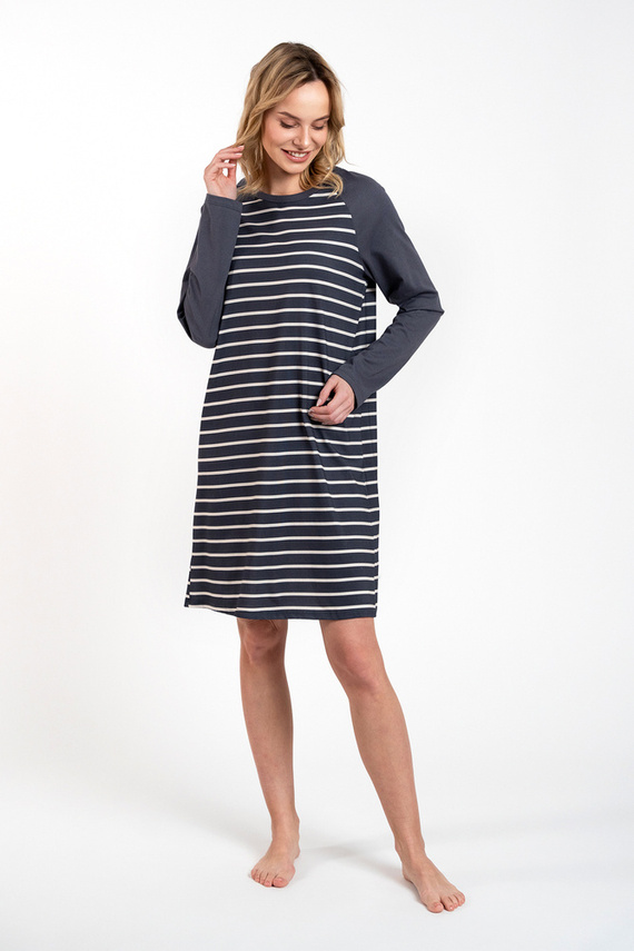 Нощница Oda Италианска мода - графитен принт