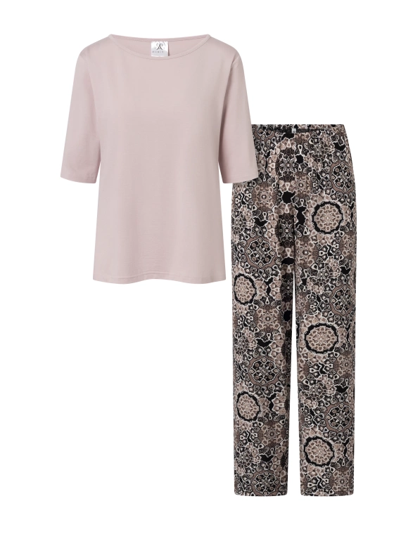 Розова дамска пижама Desert Rose Momenti Per Me