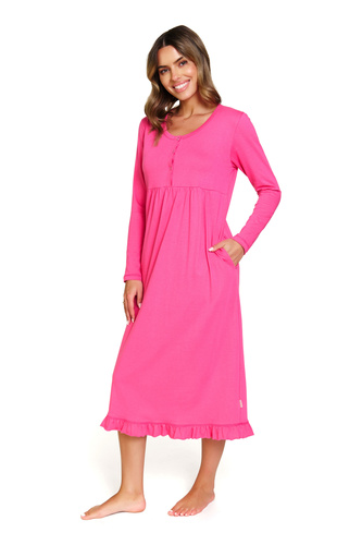 7318 Doctor Nap – Нощница за бременни и кърмачки от памук | Полско производство - божур