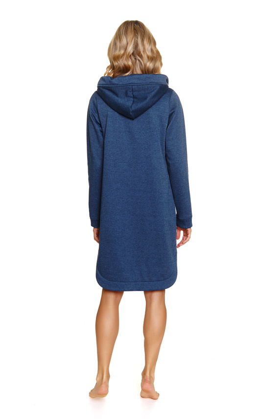 7228 Дамски халат Doctor Nap - индиго меланж