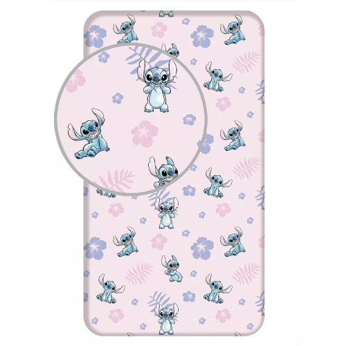 Бебешки чаршаф Lilo and Stitch Jerry Fabrics