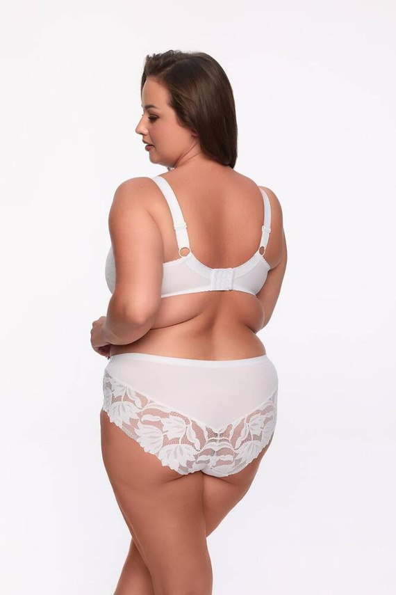 BSM 1134 Keto полу-мек сутиен Maxi Gaia - бял