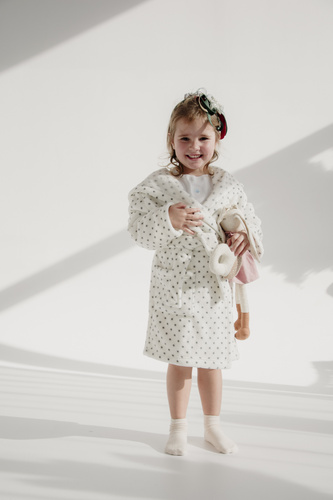 367 Детски халат Melanie Forex - екрю