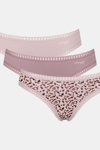 GO Crush C3P Hipster Дамски Sloggi 3 пакета - няколко цвята 1