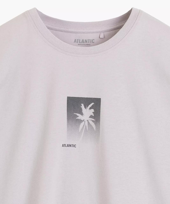 NMP-398 Лятна Мъжка Пижама 100% Памук Peach