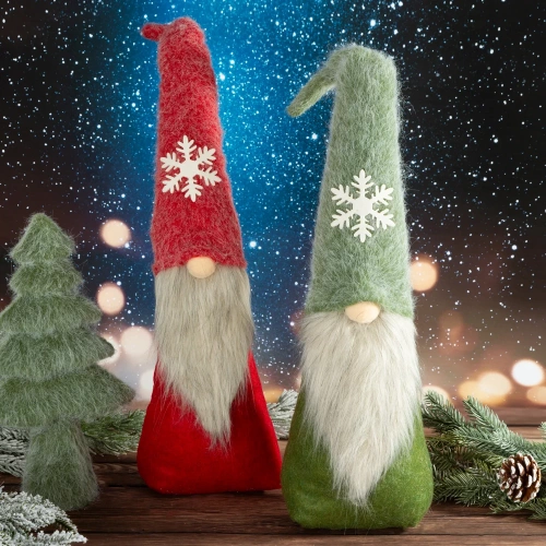 120 B Джудже декоративна коледна фигура Европердета зелено