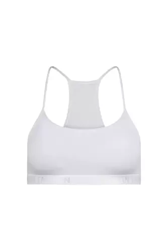 Nikola Сутиен за момичета, тясна презрамка Италианска мода - бял