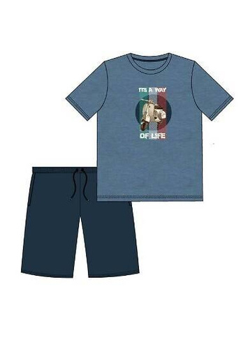 500/49 Пижама за момче Cornette blue