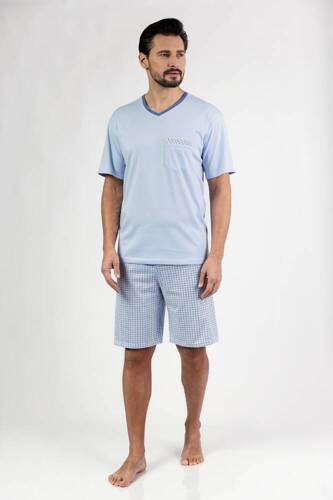482 Мъжка пижама Regina - синя