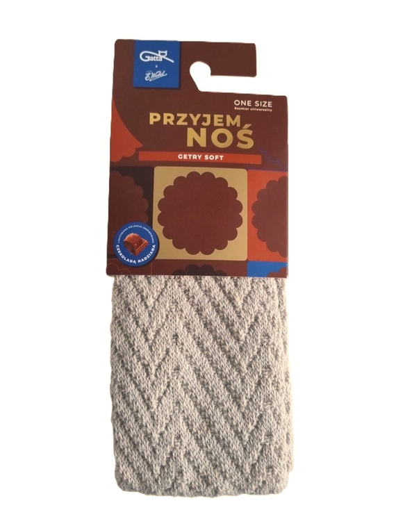 Клинове Gatta Wedel Soft art.01 – топли жакардови клинове за зимата, бежови