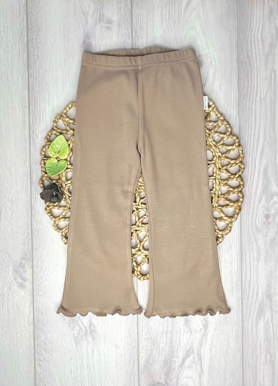 Клин LJ816 Mamatti рипс чарлстон 97% памук еластичен- кафяв