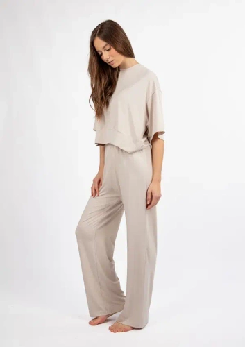 DK-K-B20 Дамски бамбуков комплект Dkaren - екрю