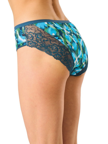 Дамски бикини Key LPC 572 midi памучни с дантела – комплект 2 бр.