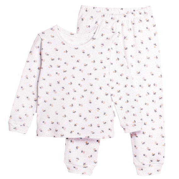 Nicol 220036 детска пижама за момиче 100% памук мека цветя