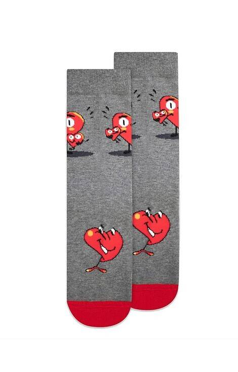 U04.156 Чорапи за Свети Валентин Wola - 989 кафяво