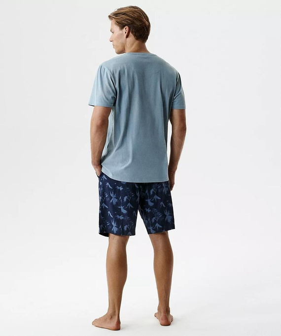 Мъжка лятна пижама Atlantic NMP-399 100% памук – лека и удобна