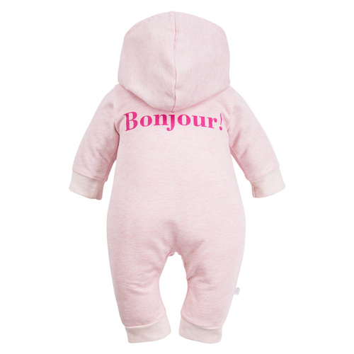 Анцуг Bonjour Eevi с качулка - розов