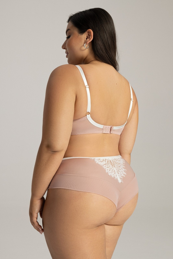 2152/B Дамски бразилски бикини Ava с кремообразен бисквитен ефект