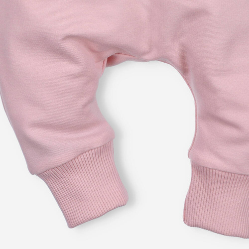 ABN-4518/PUR Анцуг Nini от органичен памук, пудрово розов