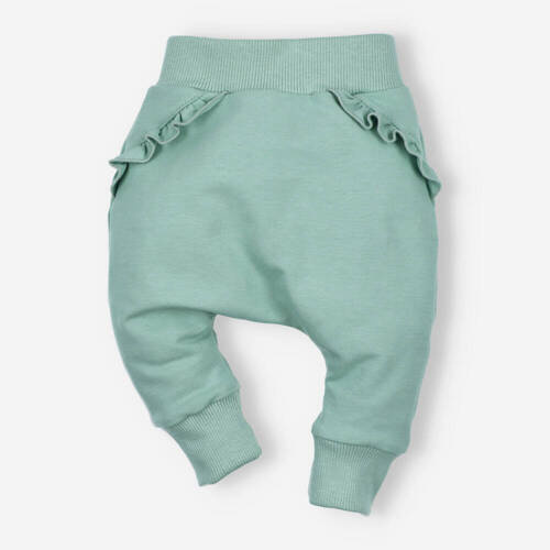 ABN-4518/ZIE Спортен панталон Nini от органичен памук, зелен