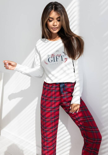 Марибел Interlock дамска пижама Sensis - кремава