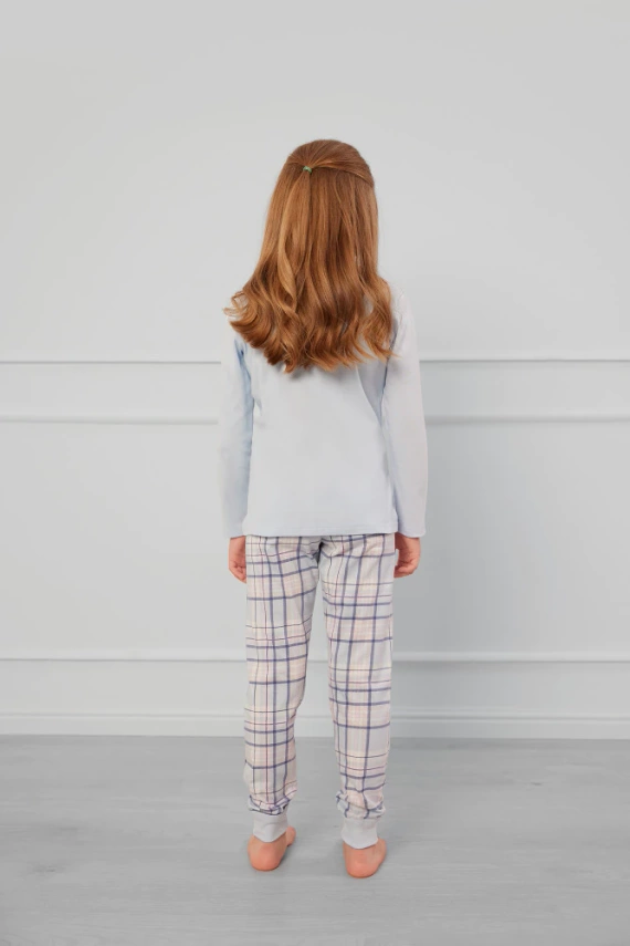 Katrin Пижама за момичета Италианска мода - синьо/печат 