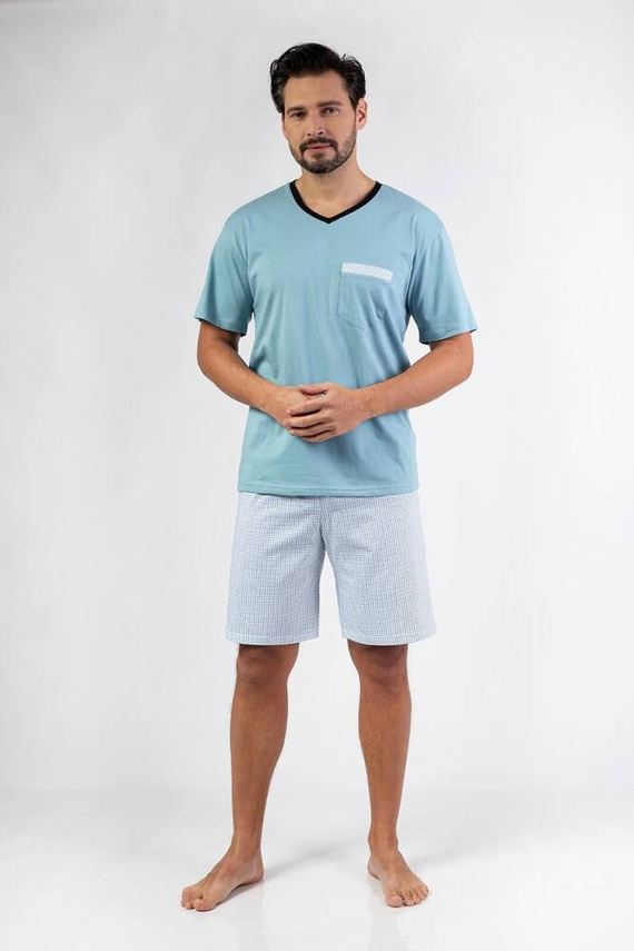 482 Мъжка пижама Regina - зелена