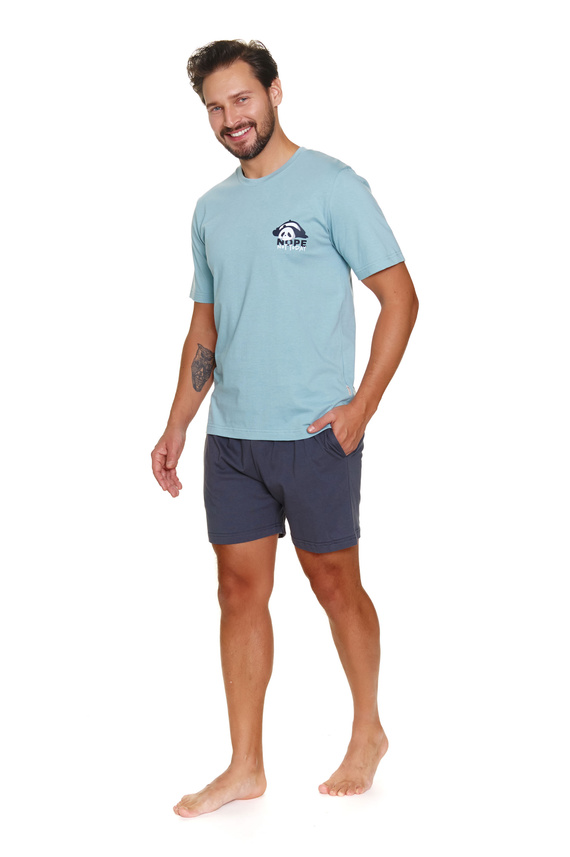 7232 Мъжка пижама Doctor Nap - ледено синьо