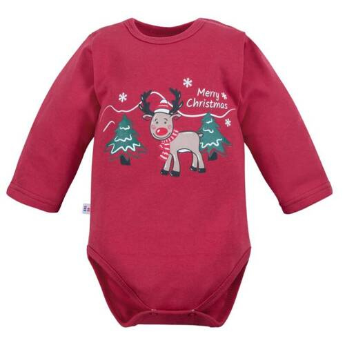 Здравей Елен! Боди с дълъг ръкав Eevi - бордо