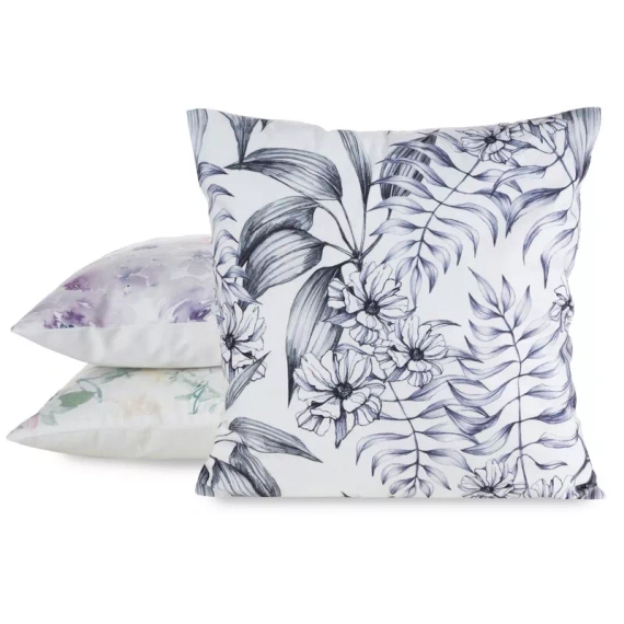 Декоративна калъфка 45x45 Mink 30 Eurofirany велур цветя