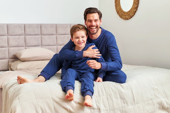 7350 Мъжка пижама Doctor Nap - рипсиран памук, комфорт и стил - cosmos