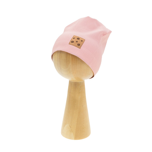 213268 Детска шапка "Нели" Никол - пудрово розово