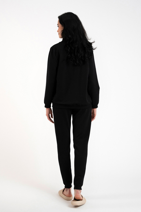 Дамска блуза Malmo Италианска мода - черна