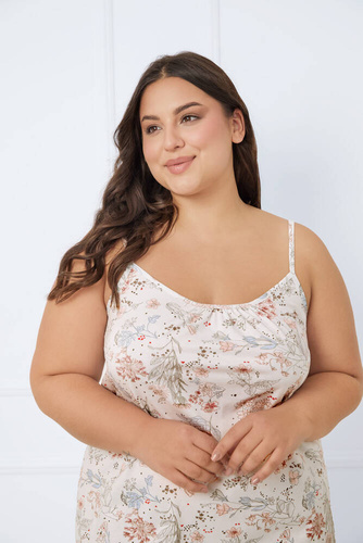 Дамска риза Solita, с тясна презрамка Италианска мода - принт