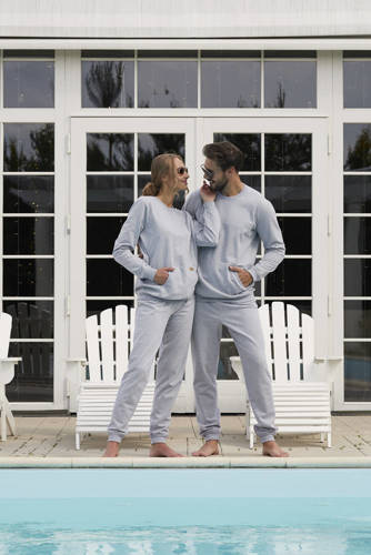 Дълъг комплект за мъже на Fox. ръкав, дължина. панталони Италианска мода - меланж