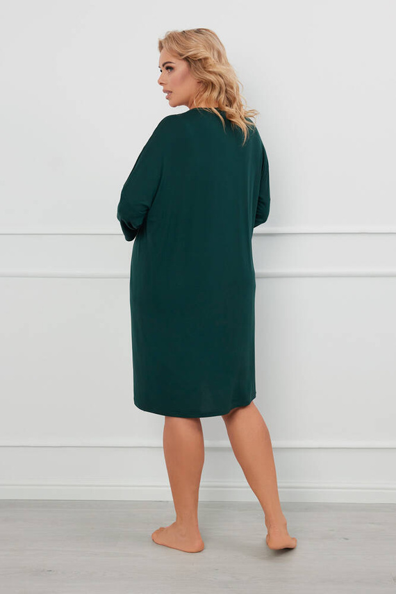 Natura 3/4 нощница Италианска мода - зелена 