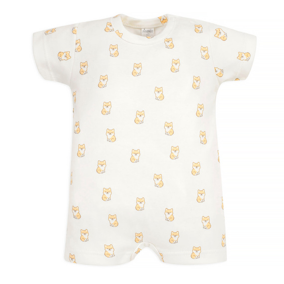 Lovely Day Baby Rampers Pinocchio - кучета в цвят екрю