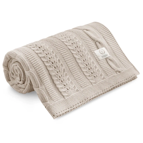 Бамбуково одеяло Dreamy Yosoy, слънчево бежово – меко, дишащо, безопасно за деца